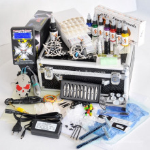 2015 top grade hot cheap selling kids 2 guns tattoo kit